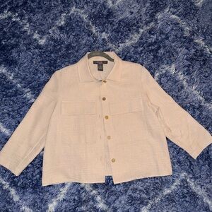 Women's Cream Blazer Jacket